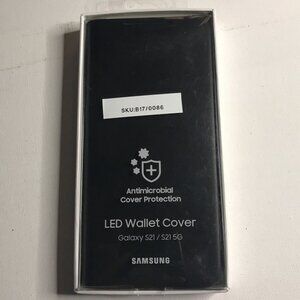 Original Samsung LED Wallet Cover For Galaxy S21/S21 5G